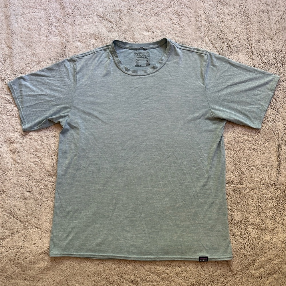 Men's Patagonia Crew Neck T-Shirt - Heathered Gray